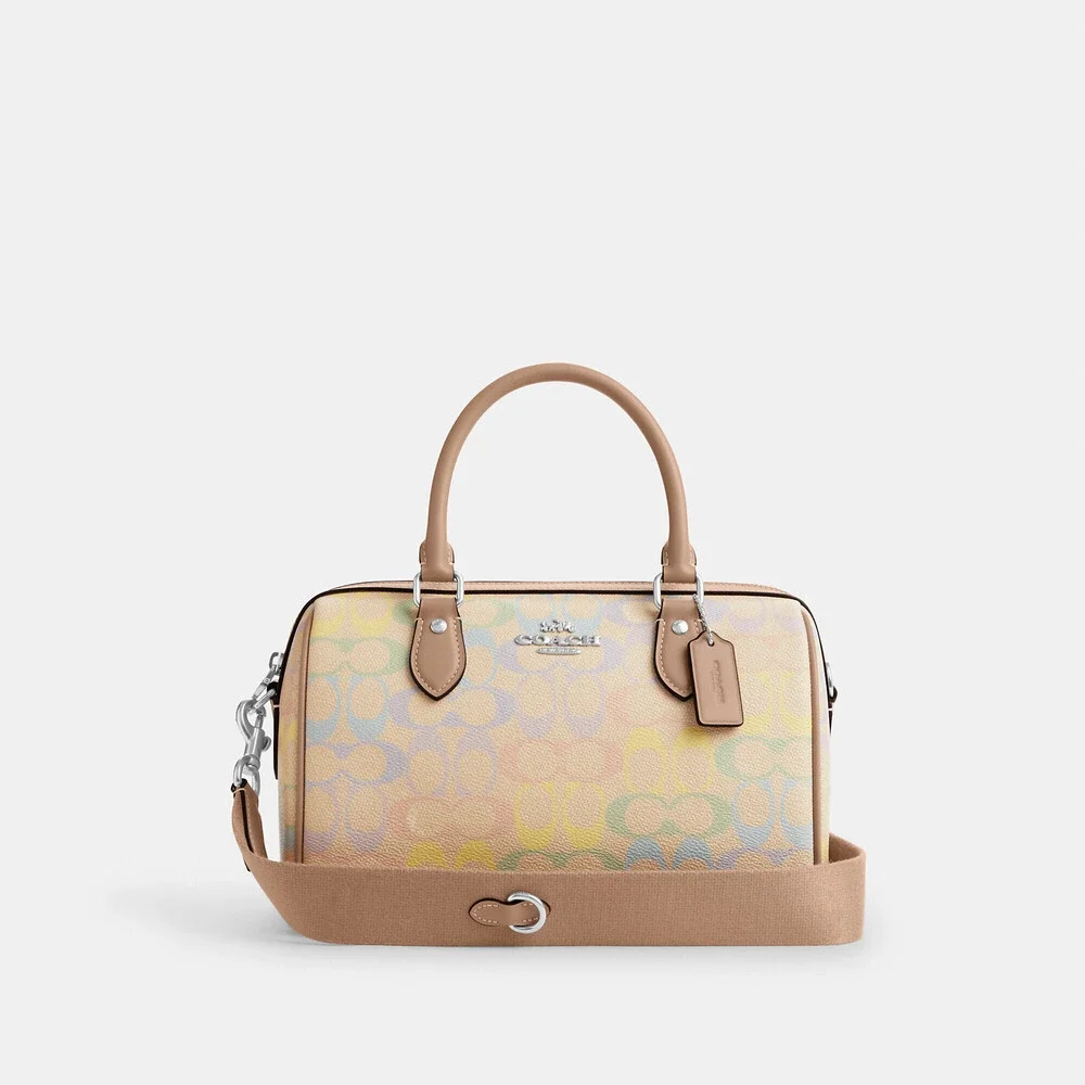 Coach signature coated